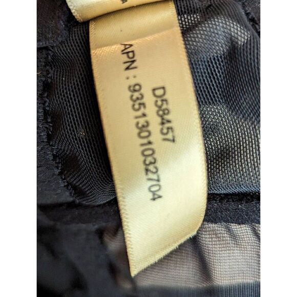 Dita Von Teese Women's Black Lace Velvet Straps Bra Size 34H - Picture 12 of 15